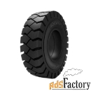 шина цельнолитая 23x9-10 ob503)advance easi-fit черная