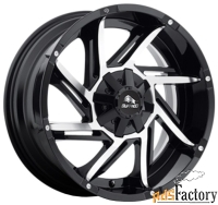 колесный диск buffalo bw-422 9x20/5x150 d110.1 et35 gloss black machin