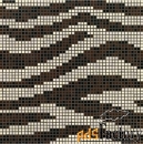 мозаика облицовочная стеклянная bisazza decori opus romano zebra ( м2)