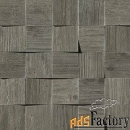 axi grey timber mosaico 3d (amv4) 35x35 керамогранит