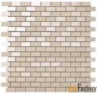 atlas concorde kone beige mosaico brick керамогранит (30,4 x 30,4 см) 