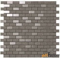 atlas concorde kone grey mosaico brick керамогранит (30,4 x 30,4 см) (