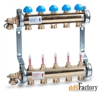 коллектор watts hkv/t-11 с расходомерами (на одиннадцать контуров) для