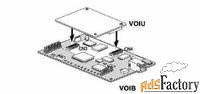 комплект: l60-voib + l60-voiu, модуль ip телефонии на 8 каналов