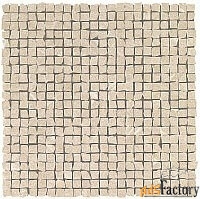 atlas concorde marvel stone desert beige tumbled mosaic 30x30 мозаика