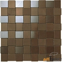 декор atlas concorde marvel bronze net mosaic 30.5x30.5