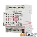 intelligent arlight диммер knx-204-dim-din (12-48v, 8x0.35/4x0.7/2x1a)