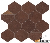 керамическая мозаика atlas concorde blaze мозаика corten mosaico nest 