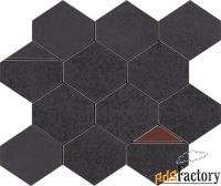 atlas concorde blaze iron mosaico nest керамическая плитка (29,4 x 25,