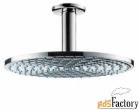 верхний душ встраиваемый hansgrohe raindance s 180 1jet 27472000 хром