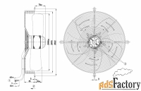 вентилятор осевой ebmpapst s6e450ap0201