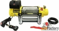 лебёдка электрическая 12v electric winch 4x4 9500 lbs 4300 кг (стально