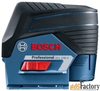 лазерный уровень самовыравнивающийся bosch gcl 2-50 c professional + b