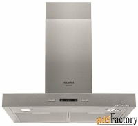 каминная вытяжка hotpoint-ariston hhbs 6.7f ll x