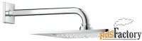 верхний душ встраиваемый grohe rainshower f-series 26060000 хром