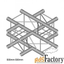 dura truss dt 24 c41 узел стыковочный четырехлучевой - крестовина, 90°