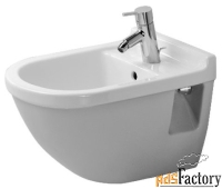 биде подвесное duravit starck 3 223015 с горизонтальным выпуском