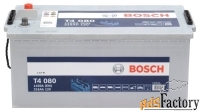 аккумулятор для грузовиков bosch t4 080 (0 092 t40 800)