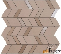 atlas concorde mek rose mosaico chevron wall 30.5x30.5 см настенная пл