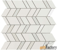 atlas concorde mek light mosaico chevron wall 30.5x30.5 см настенная п