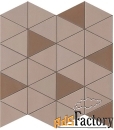 мозаика atlas concorde (италия) mek rose mosaico diamond wall 305x305 