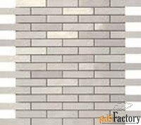 dwell silver mosaico brick (9dbv) 30.5x30.5