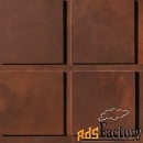 плитка atlas concorde blaze corten mosaico 3d factory a0us 29x29 негла