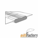 подкладки керамические esab pz 1500/80 grey, tape, concav (48шт.)