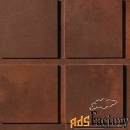 atlas concorde blaze corten mosaico 3d factory керамогранит (29 x 29 с