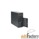 корпус supermicro cse-733tq-668b midi-tower 668w черный