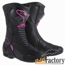 alpinestars мотоботы stella smx 6 черно-розовый, 139