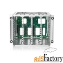 корзина для жестких дисков hpe dl38x gen10 sff box1/2 cage/backplane k