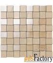 декор atlas concorde ascx marvel beige net mosaic 30.5x30.5