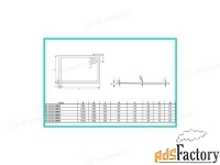 душевой поддон roth flat kvadro 120x80x5