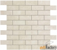 керамическая мозаика atlas concorde мозаика boost white minibrick 30,5