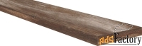 ступень угловая из керамогранита cerdomus shine 75317_shine_walnut_gra