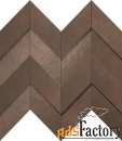 atlas concorde dwell brown leather chevron 3d керамогранит (35,1 x 30,