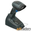 беспроводной сканер штрих-кода datalogic quickscan qbt2430, 2d, черный