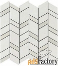 керамическая плитка atlas concorde mek light mosaico chevron wall 30.5