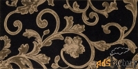 versace emote decoro barocco nero/oro керамогранит (78 x 39 см) (26269