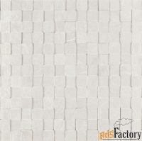 мозаика marazzi italy mystone lavagna bianco 3d md1h 30x30 матовая