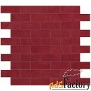 9bmq мозаика boost collection red minibrick 30x30