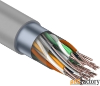 кабель информационный магистральный ftp 10pr 24awg cat.5e rexant (бухт