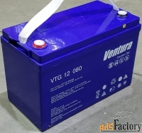 аккумуляторная батарея тяговая ventura battery vtg 12 080 м8, 12v 78,5