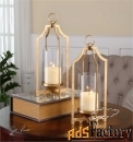 lucy, candleholders, s/2