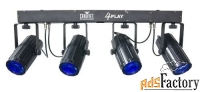 chauvet 4 play комплект из 4 светодиодных эффектов лунный цветок