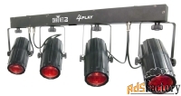 chauvet-dj 4 play2 комплект из 4 светодиодных эффектов quot;лунный цве