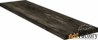 ступень cerdomus club angolo dx gradino c.retta charcoal 33x100 62407 