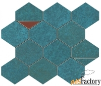 керамическая мозаика atlas concorde blaze verdigris nest 9bnv 25,8х29,