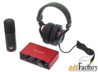 комплект focusrite scarlett solo studio 3rd gen